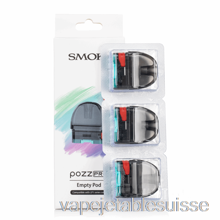Vape Suisse Smok Pozz Pro Gousses De Remplacement 2,6 Ml Smok Pozz Pro Pods
